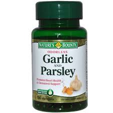 Garlic And Parsley Pills Price, Dosage, Contra-indications Kenya