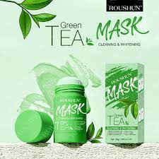 Roushun Green Tea Mask Stick, Facial Deep Clean Pore Smearing Clay Stick Mask, Green Tea Purifying Clay Stick Masks price and ingredients