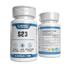 S-23 is a selective androgen receptor modulators (SARM). S-23 increases lean muscle mass, decreases fat mass and was developed originally as a potential male birth control.